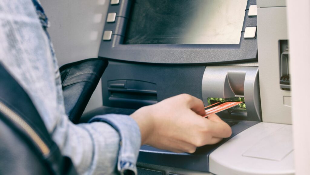 bank of america drive through atm