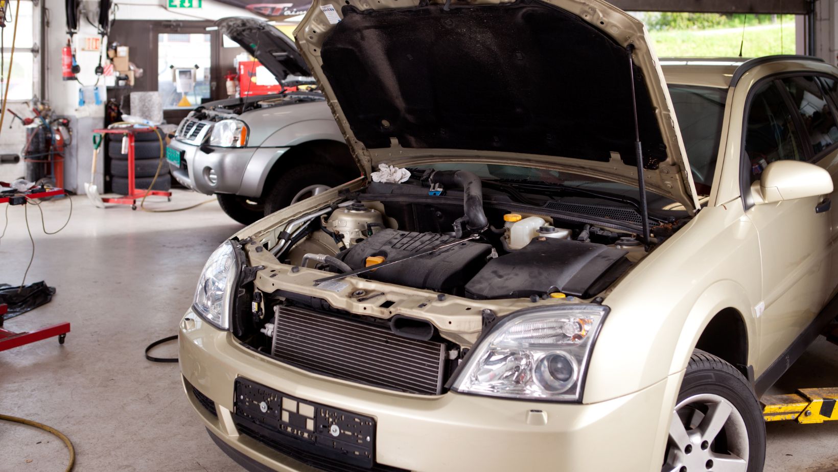 car repair metal sheet