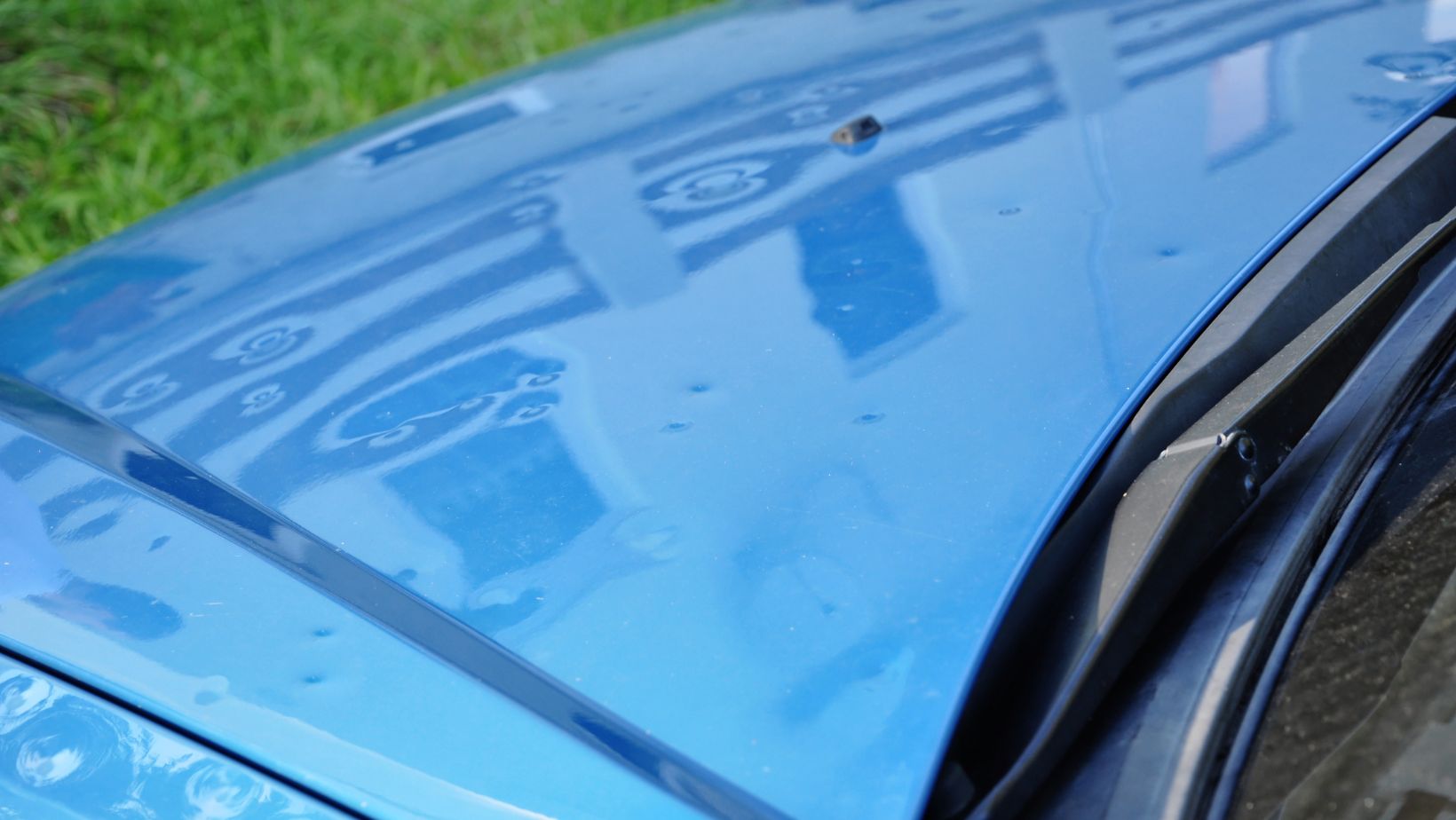 how to repair hail damage on car roof