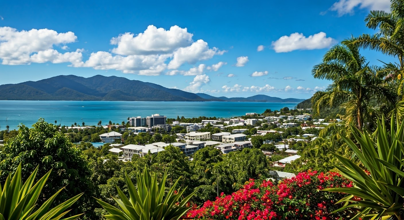 Scenic view of Cairns