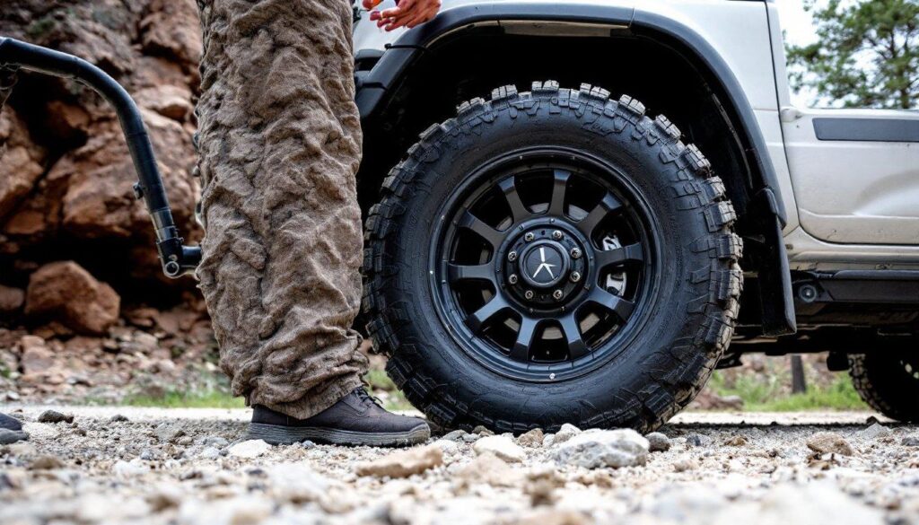 How do all-terrain tires affect fuel economy?